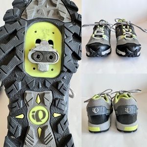 Pearl Izumi X-Alp Seek IV Black/Gray/Yellow Women Bike Shoes EU 40 US 9.5